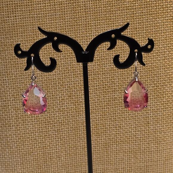 Lucky brand Graduated Pink Drop Earrings New - Picture 4 of 5
